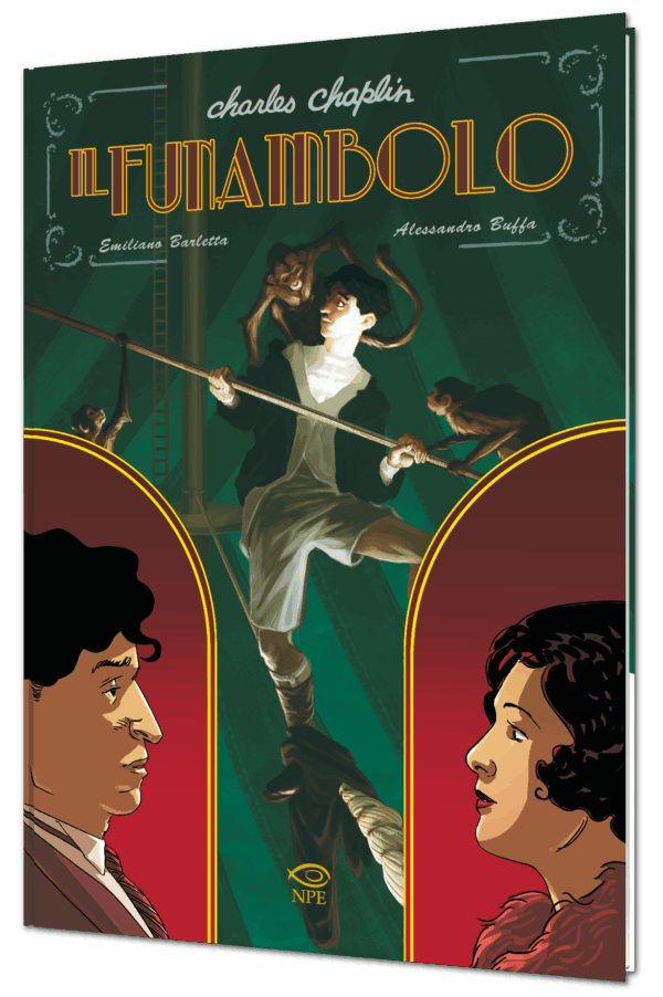 Charlie Chaplin – Il funambolo (grande cartonato)